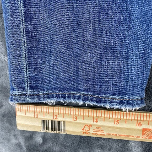 Madewell Jeans Womens 26 Blue The Perfect Vintage Straight Hi Rise Cropped - Picture 10 of 11